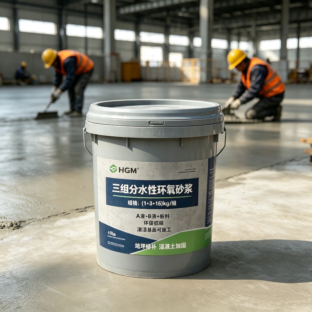 玛多三组份水性环氧砂浆